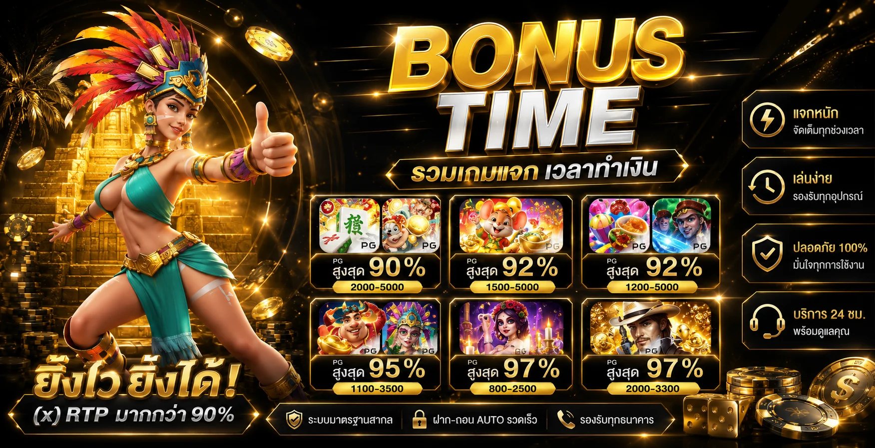 สล็อตออนไลน์ MAW78 ค่ายเกมชั้นนำ PG Soft Pragmatic Play